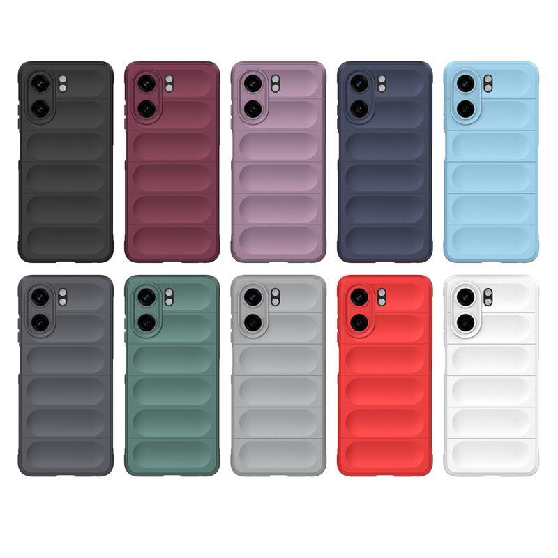 Shockproof Phone Case For Oppo A5x Case Anti-Slip Soft Silicone Full Back Cover For Oppo A5x 5G Case For Oppo A5x 5G 6.67 inch