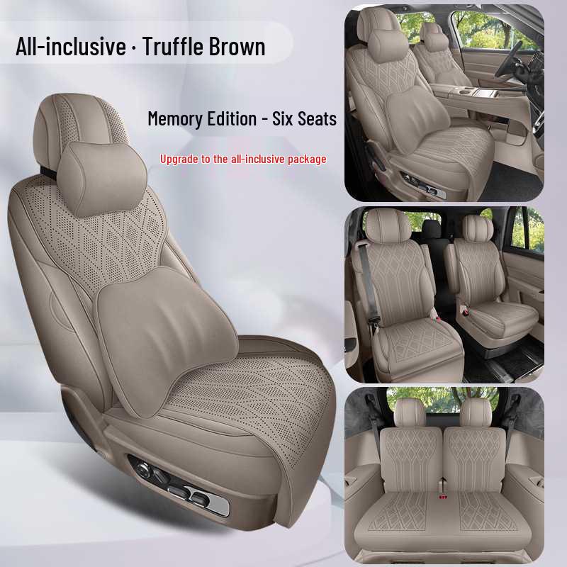 Wenjie M9 Suede Perforated All-Season Seat Cushions