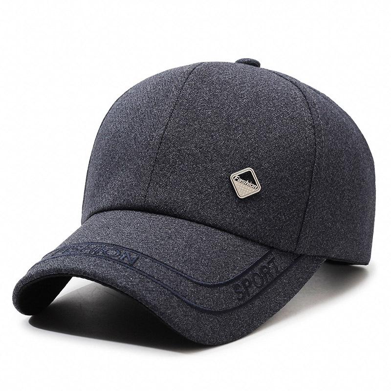 Hut Herren Frühling und Herbst Neu Einfach Mittelalterlich und Älter Sonnenhut Sonnenschutz Baseballkappe Outdoor Lässig Vielseitig Herrenhut
