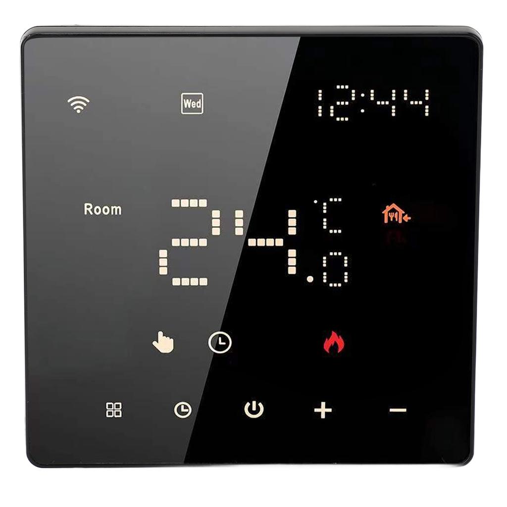 Heizungsthermostat Smart APP Steuerung Digitaler Touchscreen Raumtemperaturregler 100‑250VAC 16A