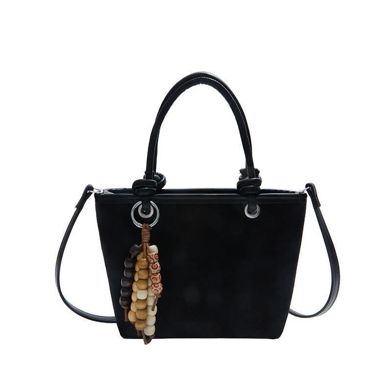 Going Out Handbag Bag Women's 2025 New Trendy High-end Retro Shoulder Bag Commuting Versatile Messenger Bucket Bag