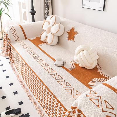 Plush Thickened Sofa Towel Full Cover Cloth Ins Style All-Inclusive Dustproof Universal Sofa Cover Winter Cushion Blanket