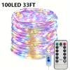 high qualityBZPCF 1pc USB Fairy String Lights, 66FT 200LED, 33Ft 100 LED, 16.4FT 50LED, Silver Wire, 8 Lighting Modes, Remote Control, USB Powered,