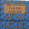 Used HERMES tie Toyota limited edition silk Blue Brown suit