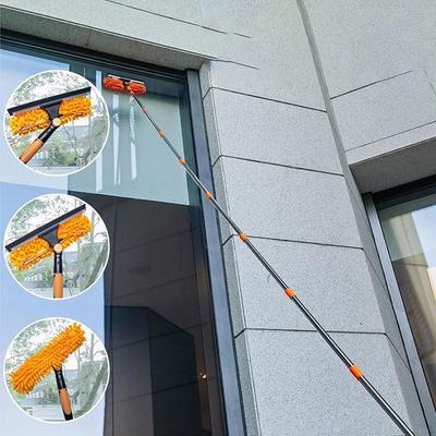 Window Cleaner Tool 2 In 1 Convenient Multifunctional Household Durability Supplies with 3 Cloth