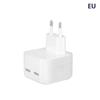 Usb Type C Charger 50W Dual Pd Portable Usb C Charger Support Type C Pd Fast Charging For Iphone 15 14 13 12 Pro Max 11 X Tablet