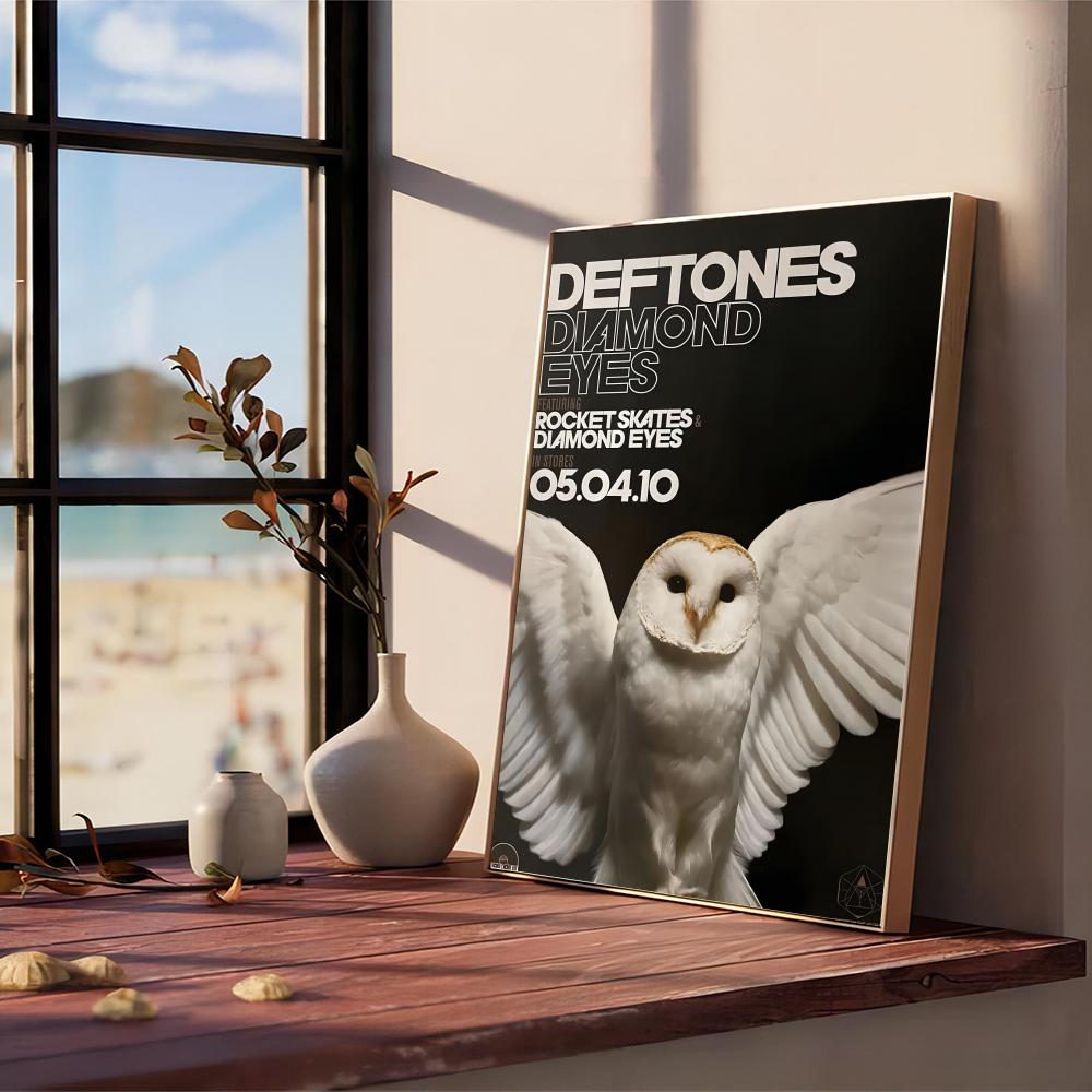 Deftones Singer Poster Home Furnishing decoration Highend Kraft paper Poster Wall Painting Study Home Living Room Decoration