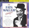 CD FATS WALLER  Fats Waller Sings 24 Classic Hits NI2017 NIMBUS 2001 UK Jazz Used