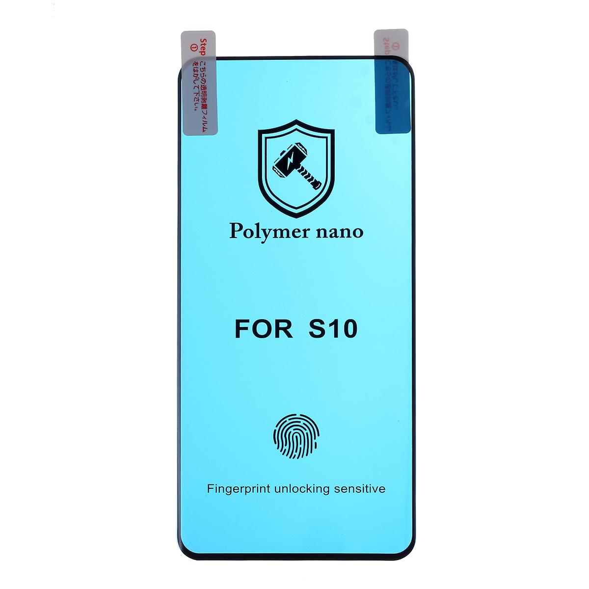 

Soft TPU+PET Screen Protector [Fingerprint Unlock] for Samsung Galaxy S10