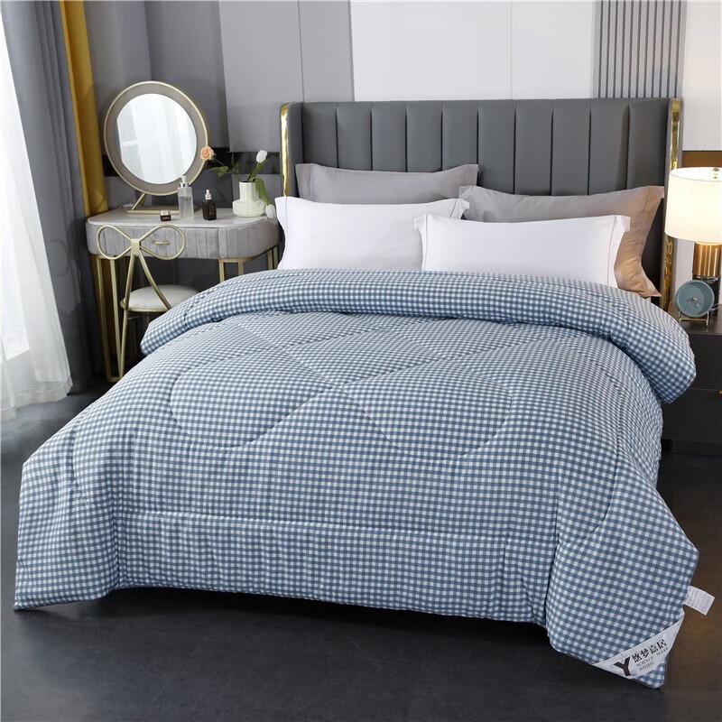 Bequeme Sommerdecke aus gewaschener Baumwolle