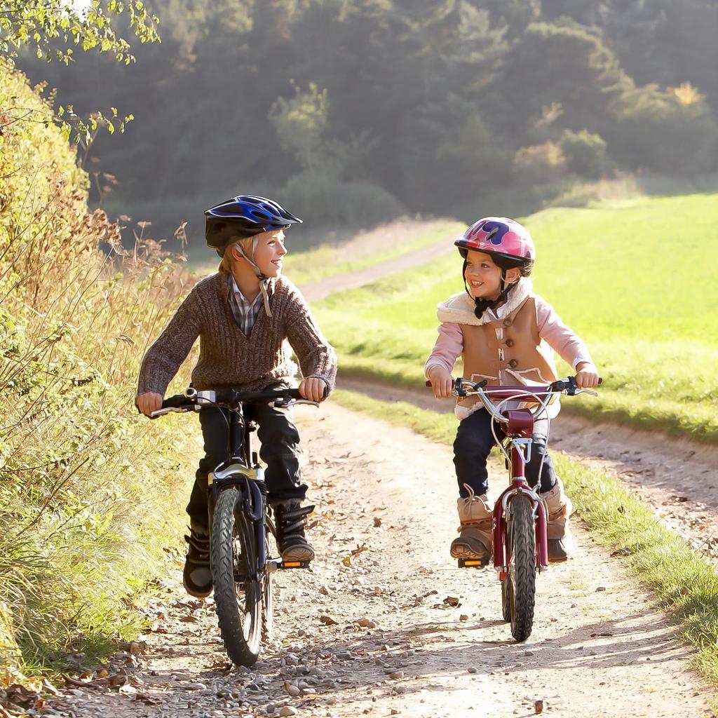 YunSCM Zestaw Opon Składanych Rowerowych Dętek z 32mm Wentylami Schrader 2, Opony 16x2.125, 57-305 + Zawory 16x1.75/2.125, Y-1108