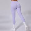 Hohe Taille Bauchkontrolle Leggings Yoga Laufen Fitnessstudio Training Schnelltrocknend Atmungsaktiv Sporthose Damen