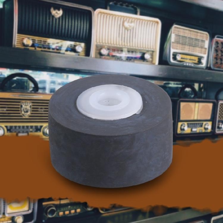 Cassette Tape Cassette Recorder Pinch Rollers Pressure Belt Pulley Set for Tape Recorder 13.5mm Diameter