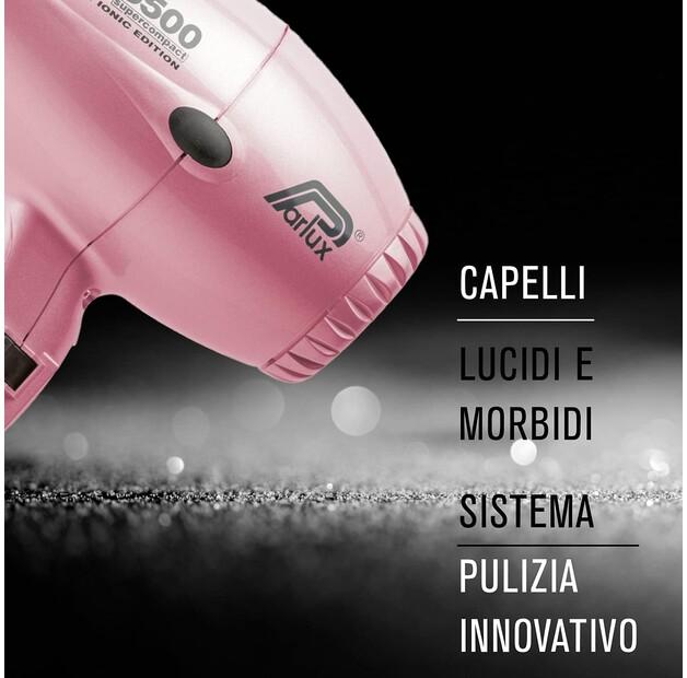 Фен Parlux 3500 Supercompact rosa