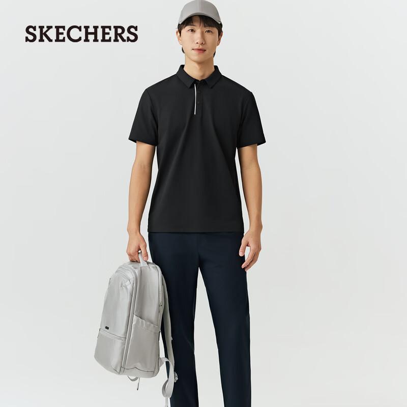

Мужская рубашка-поло Skechers из быстросохнущего вязаного жаккарда XL 105