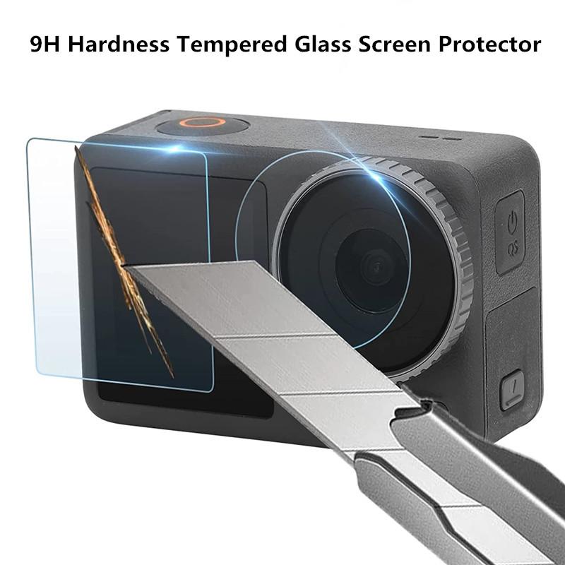 For DJI Action 3 Screen Lens Protector HD Anti-Scratches Tempered Glass for DJI Osmo Action 3 Sports Camera Photo Accessories