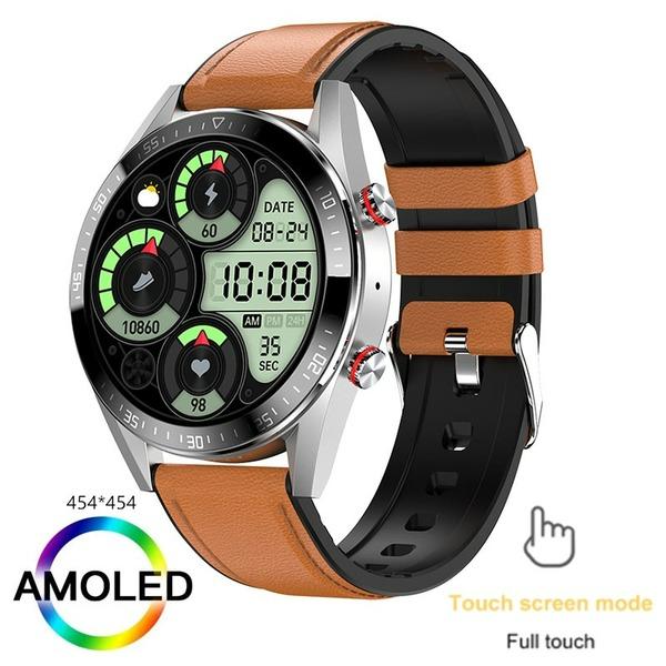 Screen Smart Watch Always Display The Time Bluetooth Call Local Music Smartwatch For Mens Android TWS Earphones