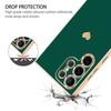 Protective Case - BOOLING - for Samsung Galaxy S24 Ultra - Soft TPU - Night Green - Heart Pattern
