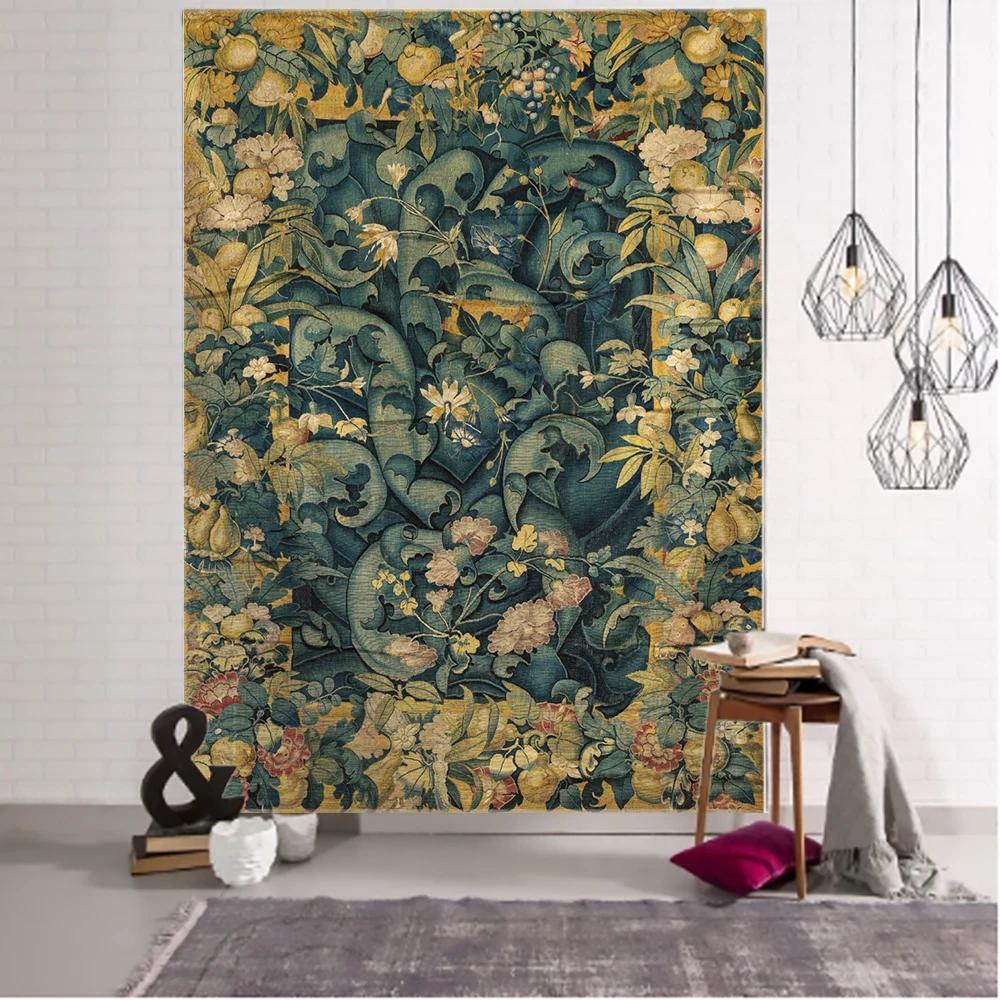 

Vintage Tropical Leaves Botanical Tapestry Wall Hanging Boho Mystical Psychedelic Witchcraft Home Decor 74x94cm(29x37in)