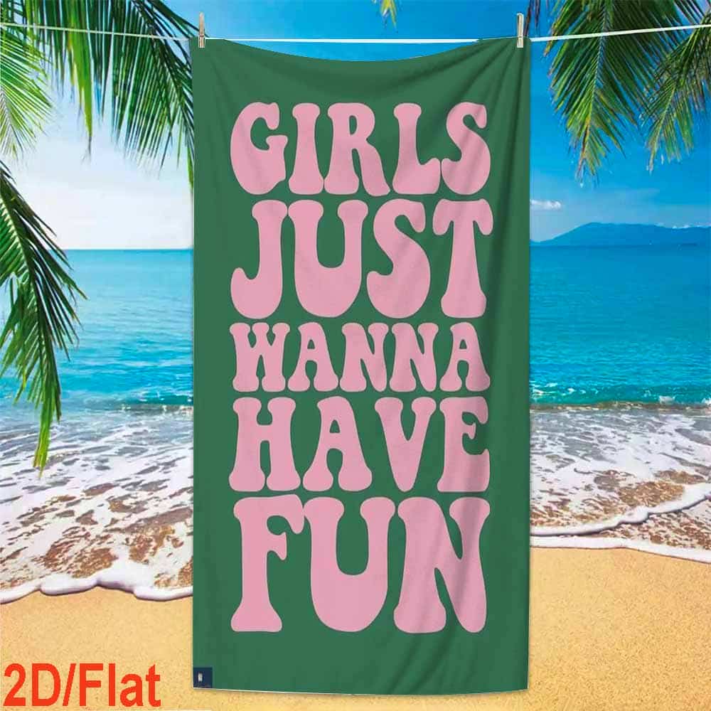 More Amor Por Favor Spanish Lettering Pink Background Beach Towel Soft Quick Dry Towel For Summer Beach Pool