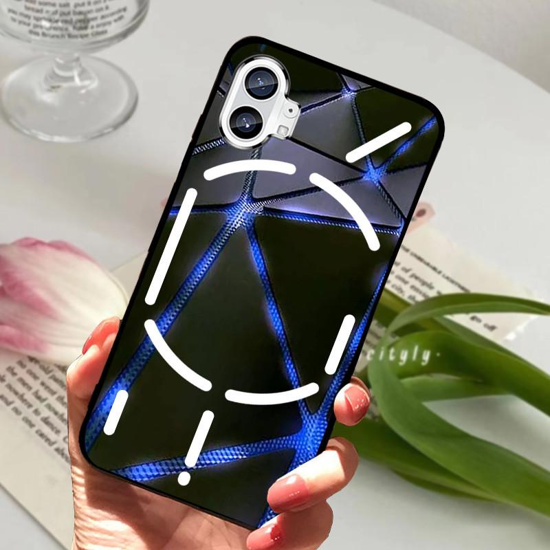 Hülle Für Nothing Phone 1 Hülle Stoßfest Schwarzer Bumper Rückseite Handyhülle Für Nothing Phone 2 Eins zwei Hülle Funda Nothingphone2