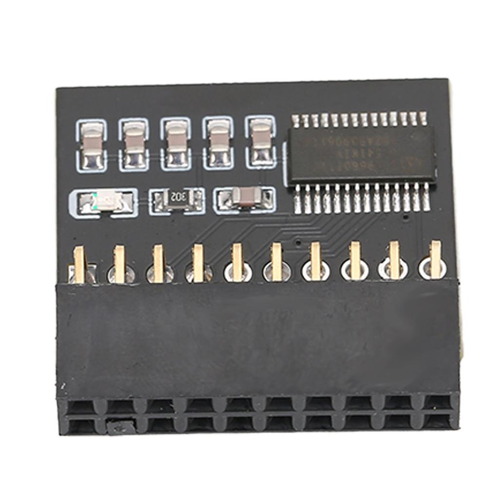 TPM 1.2 Encryption Security Module LPC 20Pin Independent Encryption Processor Safe Stable TPM 1.2 Module for PC