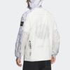 Adidas X National Geographic Wind.Rdy Pattern Print Outdoor Windproof Sports Sun Protection Jacket Men Jacket White HY4690