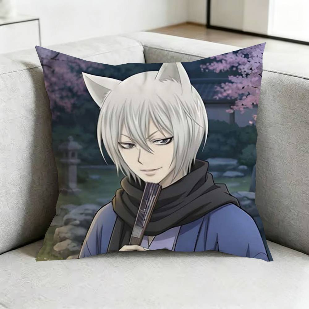 Kamisama K-Kiss Tomoe namami Pillow Case Square Double-Sided Sofa Cushion Cover Bedroom Bedside Pillow Gift