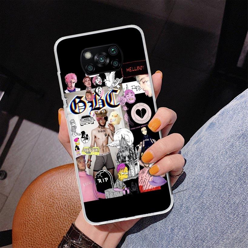 Lil Peep Singer Phnoe Case for Xiaomi Poco X5 X6 X7 Pro X4 Gt F7 Ultra M8 M7 Redmi 15C 15 13C 13 12C 12 Unique Cover Coque Poco