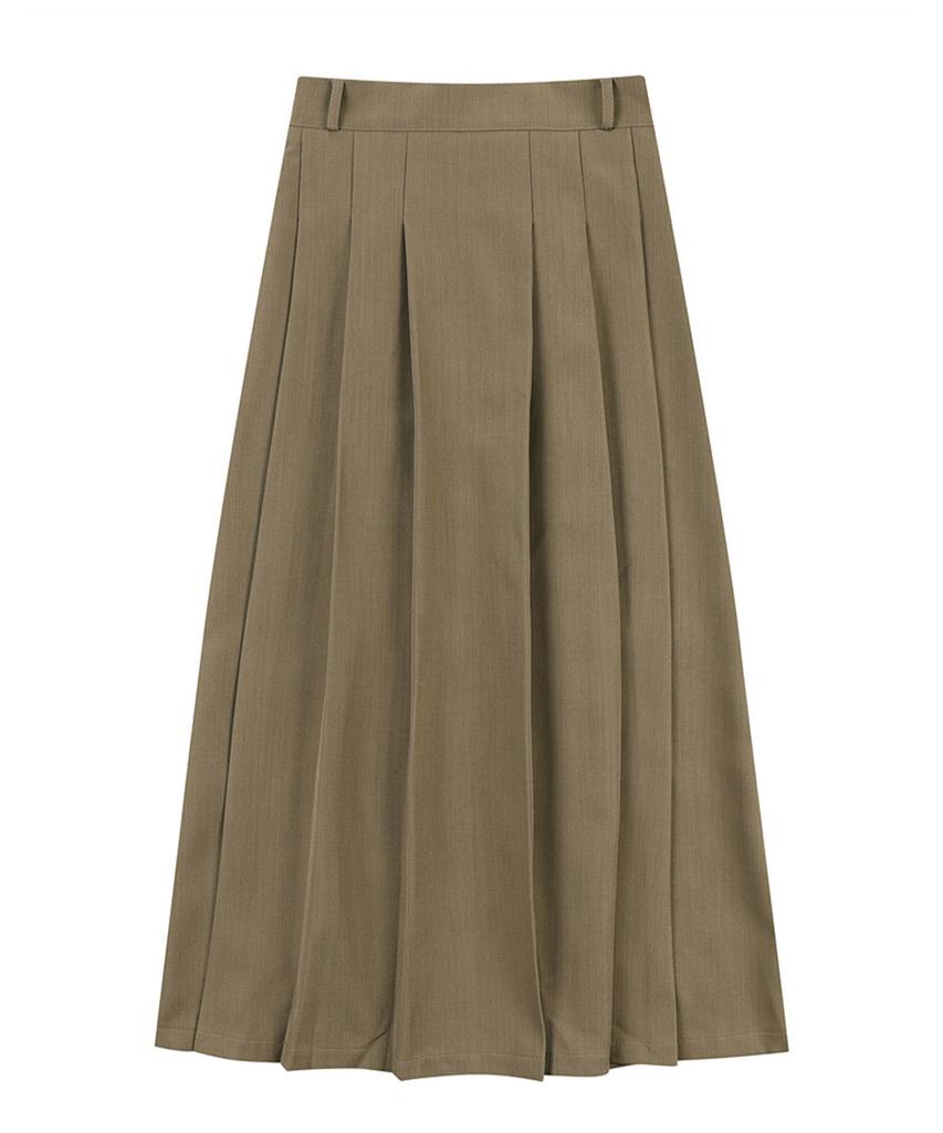 VANAKE Pleated Long Skirt_Vb3Yskug04A