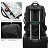 Men's Large Capacity Waterproof Business Travel Backpack, Oxford Cloth, Expandable, for Laptops and More