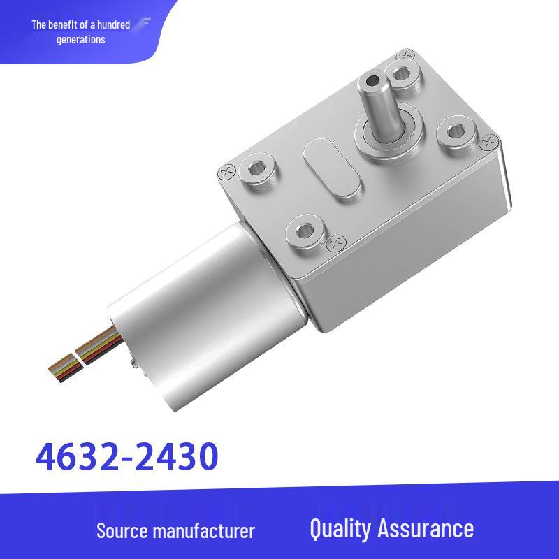 

4632-2430 Brushless Turbo Worm Gear DC Motor, High Power Speed Control, 24V 24V 66 RPM