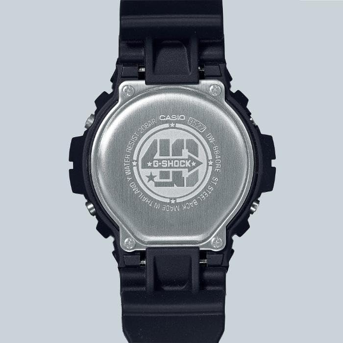 CASIO Watch Overseas Model 40th Anniversary Remaster Black Series Limited Edition G-SHOCK DW-6640RE-1 Men's [Product]