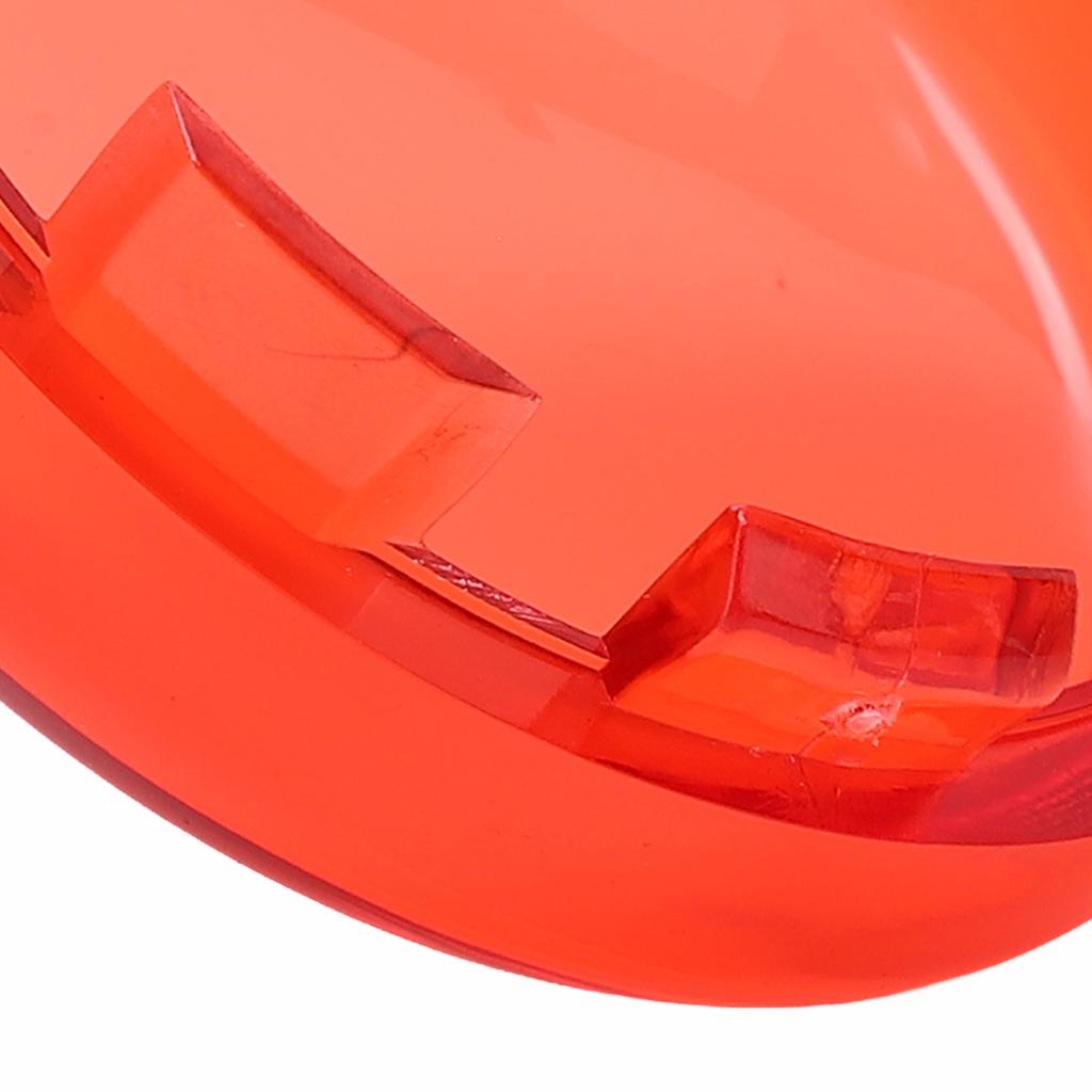 4pcs 6cmCelsius2.36in Motorcycle Turn Signal Light Lens Cover ABS Motorbike Accessories