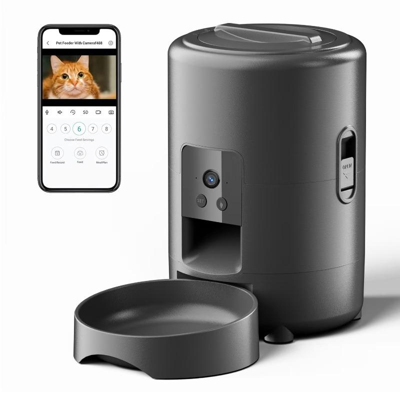 

2L Smart Dog Automatic Feeder Wifi Video Capability Timer Dogs Automatic Feeders with Camera Cat Feeders Cheap Pet Supplies EU