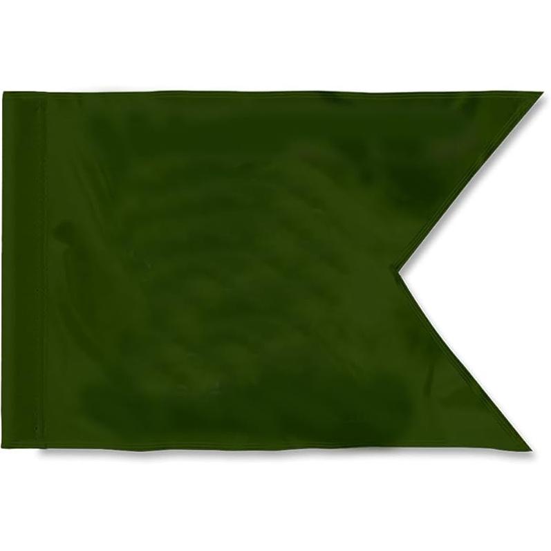 Fyon guidon flag Guidons Personalize Flags Double sided 3ply 20x27inch Banner No Customization (Blue 2 Grommets)