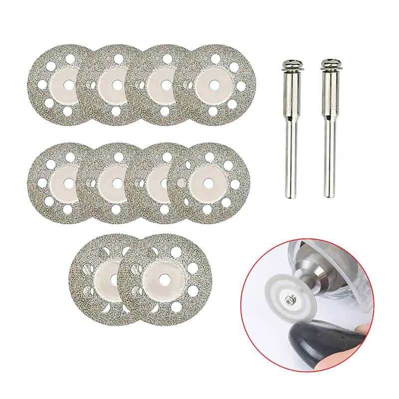 

1Set Diamond Cutting Disc Electro-grinding Small Slice Saw Blades For Metal Cutting Rotary Tool Electric Grinder Parts