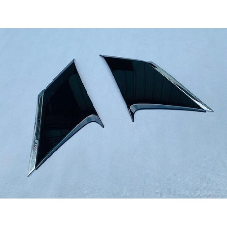 Rear Window Molding Side Cover Trim For - Toyota Corolla Cross ABS Black