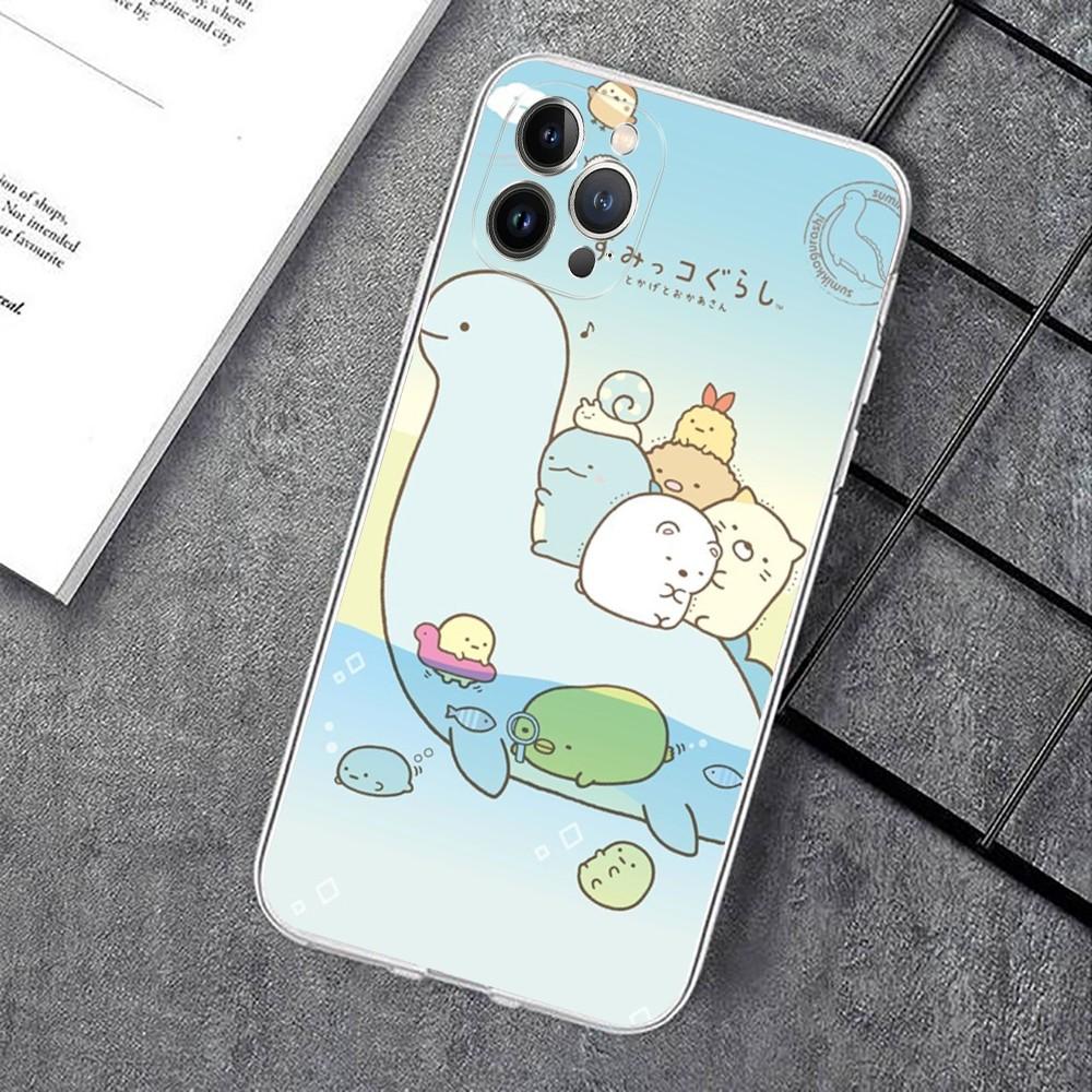Sumikko Gurashi Cute Phone Case For IPhone 15 14 11 12 13 Mini Pro XS Max Cover 6 7 8 Plus X XR SE 2020 Funda Shell