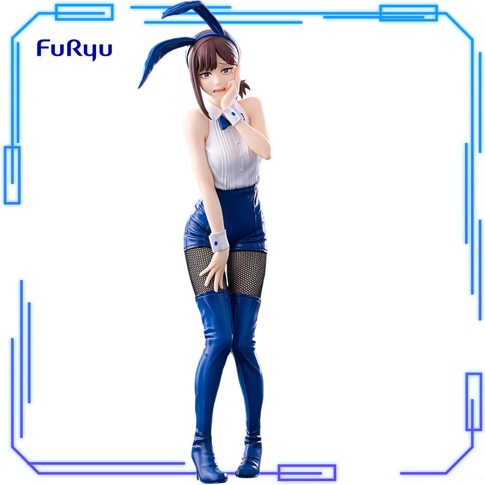 In Stock FuRyu Original Genuine Chainsaw Man Higashiyama Kobeni BiCute Bunnies 24cm Anime Girl Collections Model Toy Figure Gift