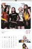 Black Jisoo Large Wall Calendar 2026 Sticker Pink, Jennie, Lisa, Rosé, Merchandise, (Reiwa 8) + Set, K-POP