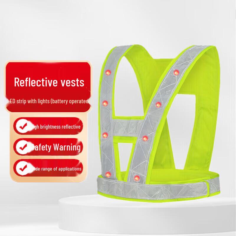 Suyan LED Reflective Traffic Safety Vest