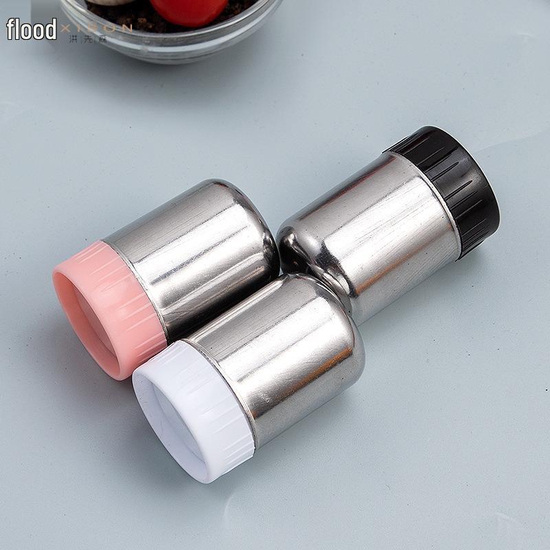 Stainless Steel Spice Jars & Shakers for Outdoor BBQ - Cumin & Pepper Bottles