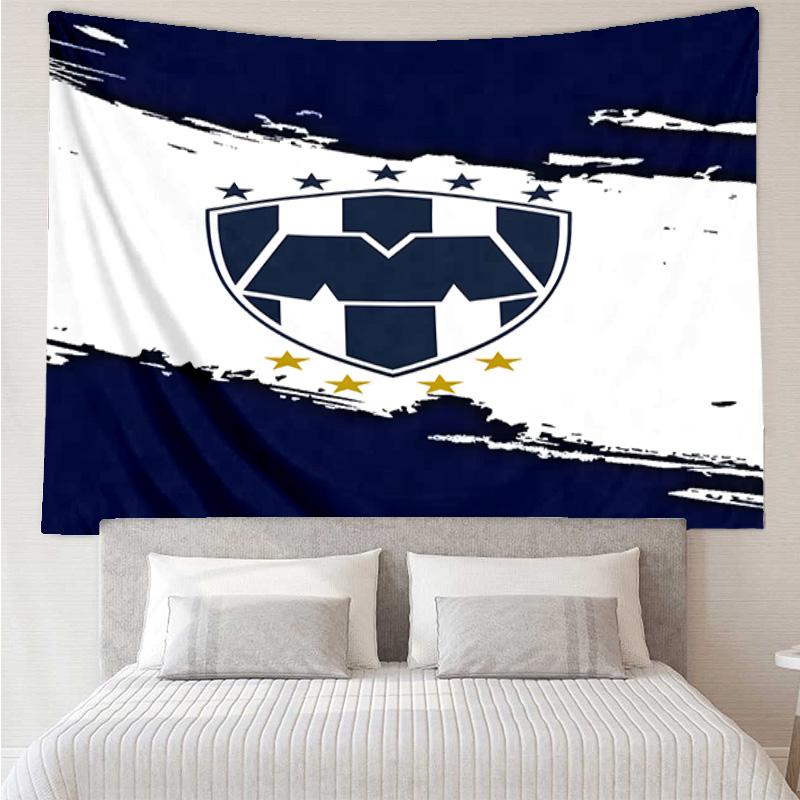 Football Club Emblem Tapestry Hanging for Bedroom,Livingroom, Playroom,Decor Art Room Wall Tapestry Holiday and Birthday Gifts