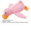 Pet Teeth Grinding Toy Multi-purpose Plush Duck Toy Interactive Rattle Design Chew Toy Dental Health Dog Toy