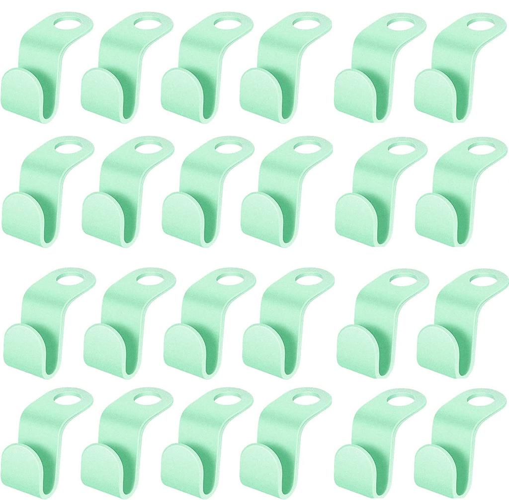 10/5Pcs Hanger Connector Hooks Wardrobe Hangers Space Saving Multifunction Cascading Plastic Bedroom Wardrobe Storage Hook
