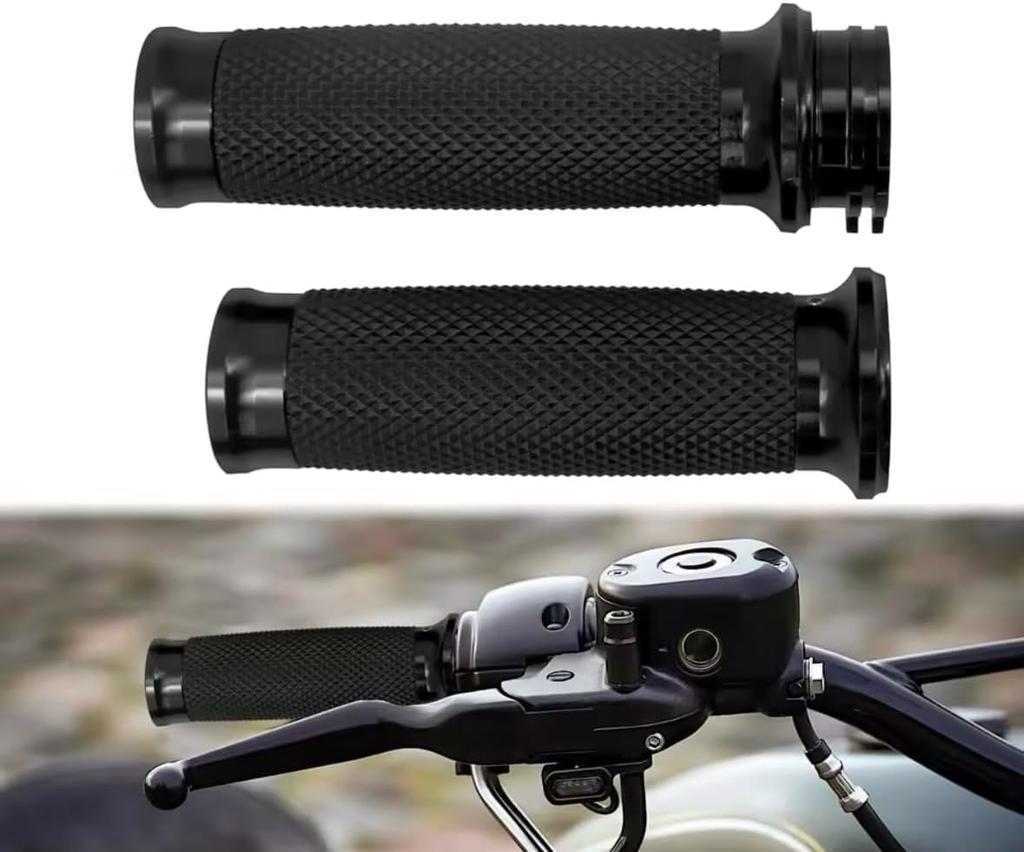 Deepa Ribusu Harley Handle Grip, American, 1 Inch, Vulcan, Sted, Shadow, Magna, Rebble, Magna, Bluebird, Intruder, Etc. Compatible Product