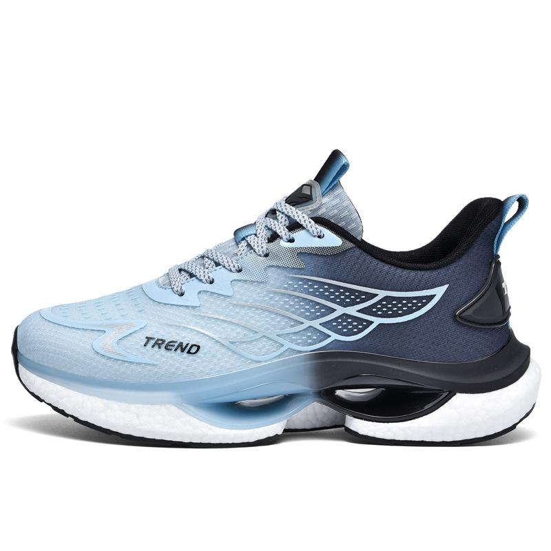 

2025 новые спортивные кроссовки дышащая сетчатая беговая обувь попкорн мягкая подошва мужская обувь для испытаний на теле легкая атлетика тренировочная обувь 39