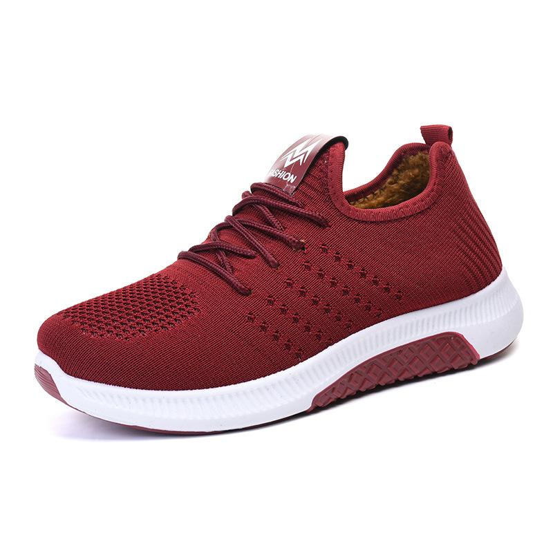 Women's Winter Fashionable Velvet Warm And Non Slip Cotton Shoes