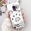 For Samsung Galaxy S9+ S9 Plus Case SM-G965F Cute Love Heart Strawberry Soft Silicone Cover on Samsung S9 S 9 SM-G960F TPU Coque